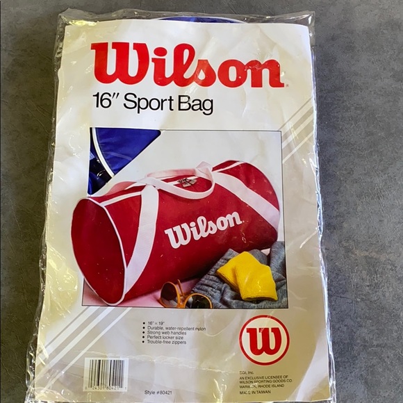 wilson sport bag
